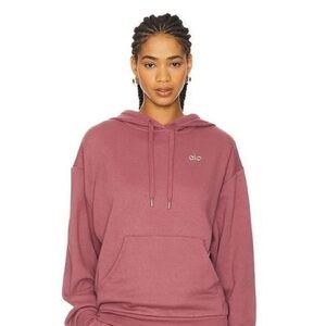 ALO Yoga Women's Mauve Hoodie